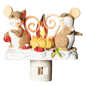 Charming Tails Mice by Campfire Night Light