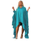Plus Size Blouse Irregular Batwing Sleeve Dress