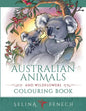 Australian Animals and Wildflowers Colouring Book - Paperback
