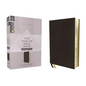 Nasb, Thinline Bible, Large Print, Passaggio Setting, Leathersoft, Black, Red Letter, 1995 Text, Comfort Print: Elegantly Uniting Single and Double Co - Imitation Leather