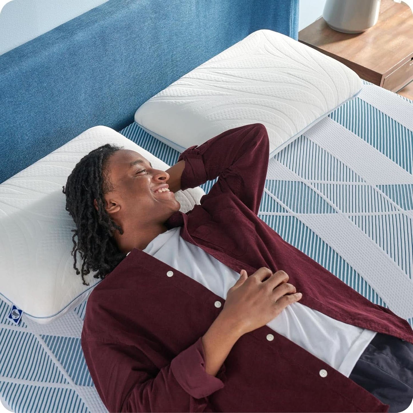 Queen Dreamlife Gel Memory Foam Mattress Surface Guard