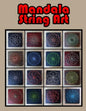 Mandala String Art - Paperback