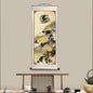 The 'Four Gentlemen' Traditional Rice Paper Scroll Paintings