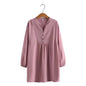 Fashionable Plus Size Women's Skirt Dress With Temperament
