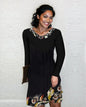 New Sexy Autumn fall Winter exotic  floral design Dress for Women 7 different colors