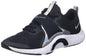 NIKE Womens Sneaker Black Multi Color White 9