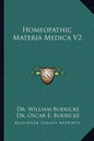 Homeopathic Materia Medica V2 - Paperback