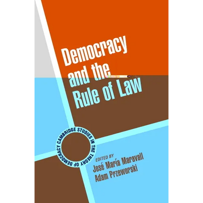 Democracy and the Rule of Law - Paperback