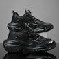 Dad Shoes Casual Mesh Thick Bottom Rotating Button Plus Size Sneakers