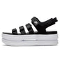 Nike Icon Classic Womens Sandals (DH0224-001BLACK/WHITE-WHITE) Size 12