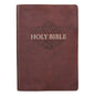 KJV Super Giant Print LL Brown - Leather