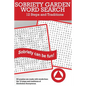 Sobriety Garden Word Search: 12 Steps and Traditions Word Search Puzzles (Volume 1) - Paperback