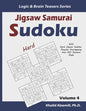 Jigsaw Samurai Sudoku: 500 Hard Jigsaw Sudoku Puzzles Overlapping into 100 Samurai Style - Paperback