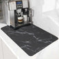 Simple Solid Color New Style Diatomaceous Earth Coffee Machine Mat