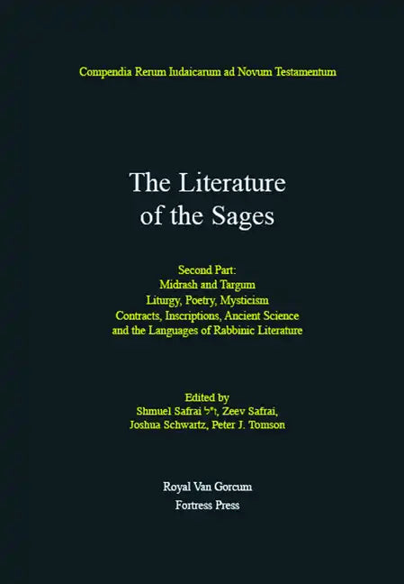 The Literature of the Sages, Second Part - Hardcover