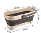 Durable Portable Wet And Dry Folding Water Storage Barrel