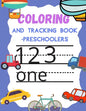 Coloring and Tracking book preschoolers: Numbers Book for Kindergarten Kids Ages 3-5 - Paperback