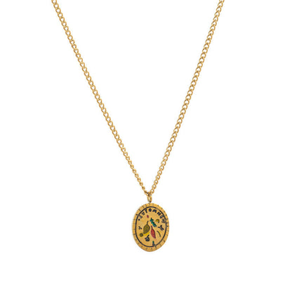 Retro Versatile 18k Necklace And Bracelet