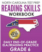 NORTH CAROLINA TEST PREP Reading Skills Workbook Daily End-of-Grade ELA/Reading Practice Grade 6: Preparation for the EOG English Language Arts/Readin - Paperback