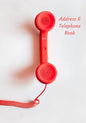 Address and Telephone Book: Address and Telephone Book 7" x 10" 187 pages - Paperback