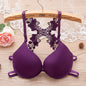 Women's Sexy Lace Beautiful Back Buckle Bra