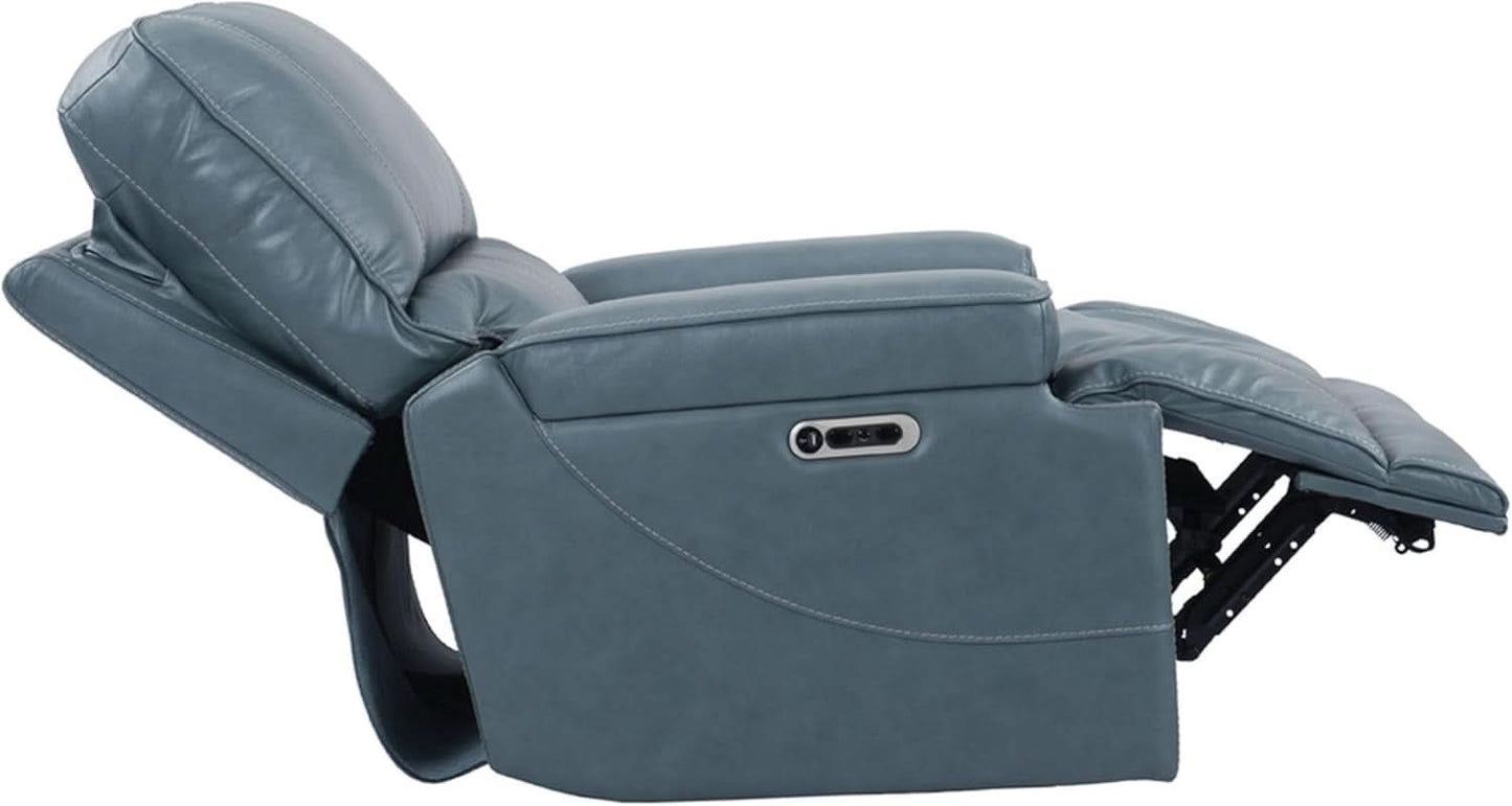 Verona Azure Cordless Power Reclining Sofa And Recliner Set