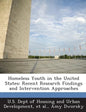 Homeless Youth in the United States: Recent Research Findings and Intervention Approaches - Paperback