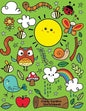 Giddy Garden Sketchbook: Jumbo Drawing Pad For Sketching, Doodling And Coloring - Paperback