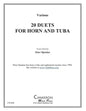 20 Duets for Horn and Tuba - Paperback