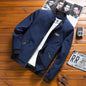 Casual sporty Men's Plus Size Polyester Jacket
