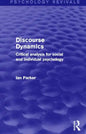 Discourse Dynamics: Critical Analysis for Social and Individual Psychology - Paperback