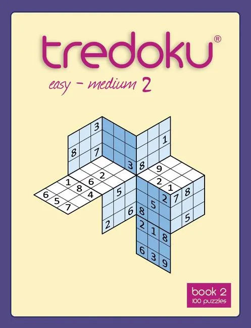 Tredoku - Easy-Medium 2 - Paperback