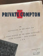 Private Compton: My Experiences in the World War Or A Brief History of the Third Battalion 111th Infantry - 28th Division A. E. F. - Paperback