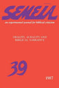 Semeia 39: Orality, Aurality, and Biblical Narrative - Paperback
