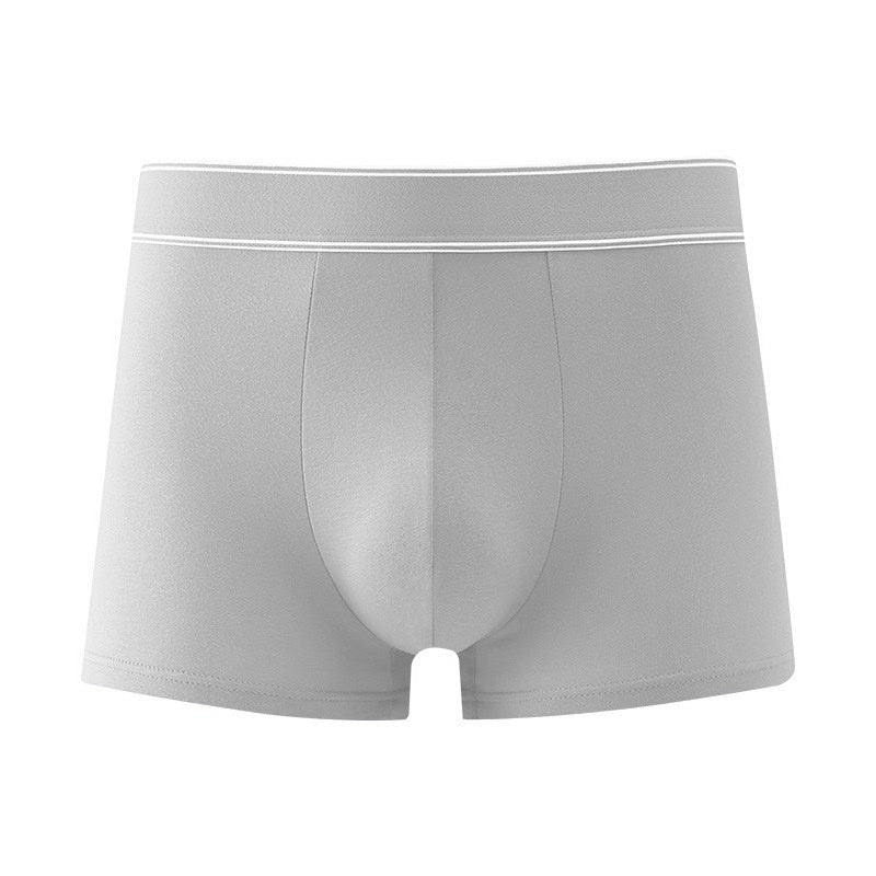 Mens Cotton Boxer Briefs, Simple And Elegant, With Graphene Antibacterial Properties