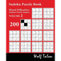Sudoku Puzzle Book Mixed Difficulties - 200 Puzzles - Paperback