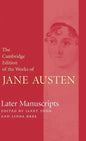Later Manuscripts - Hardcover