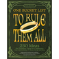 One Bucket List to Rule Them All: 250 Ideas for Tolkien Fans to Celebrate Their Favorite Books, TV Shows, Movies, and More - Paperback