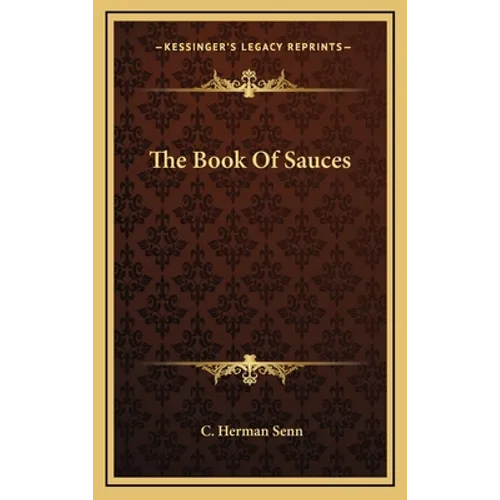 The Book of Sauces - Hardcover
