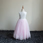 Sleeveless Lace Show Birthday Wedding Dress