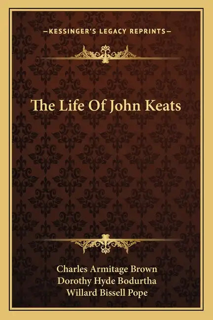 The Life of John Keats - Paperback