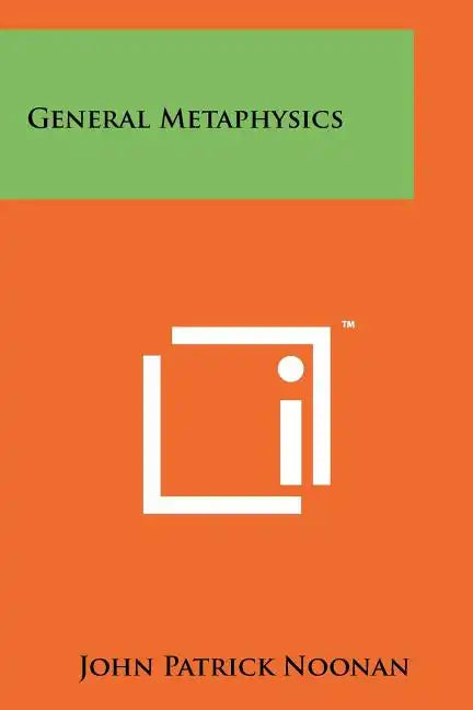 General Metaphysics - Paperback