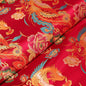 The Imperial Threads: Phoenix & Dragon Embroidered Cheongsam Fabric