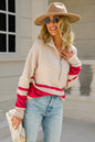 Women's Plus Size Long Sleeve Sweater Set Knitwear