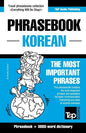 English-Korean phrasebook and 3000-word topical vocabulary - Paperback