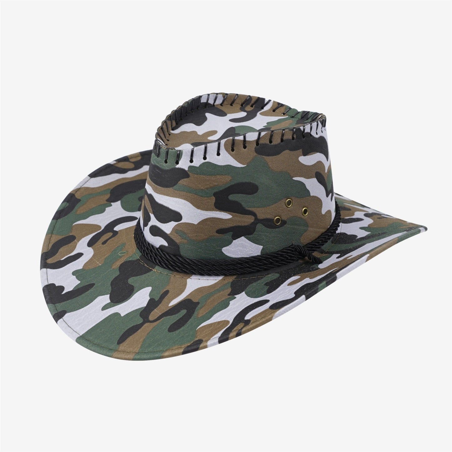 Men's And Women's Cowboy Hats, Sun Protection Hats For Grasslands, Western Cowboy Hats For Couples, Wide-Brimmed Xinjiang Felt Hats With Velvet Surface