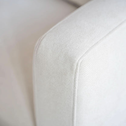 L Shaped Convertible Modular Sectional Sofa Cream Chaise