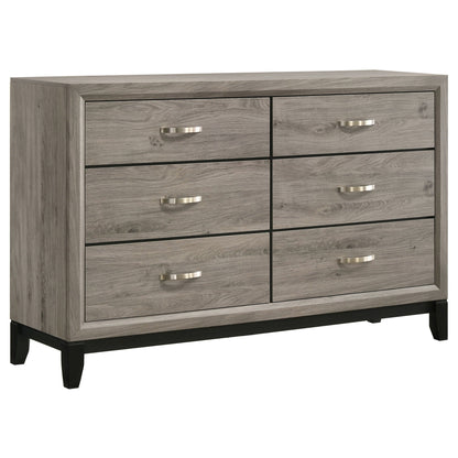 Valen Five-piece California King Bedroom Set Light Taupe