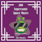 100 Supersonic Space Mazes - Paperback