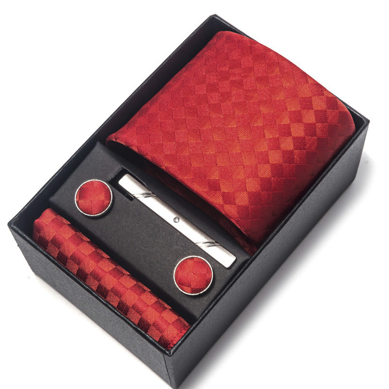Direct-supply Mens Polyester Yarn-dyed Jacquard Formal Tie